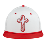 Seam Cross Snapback Rope Hat