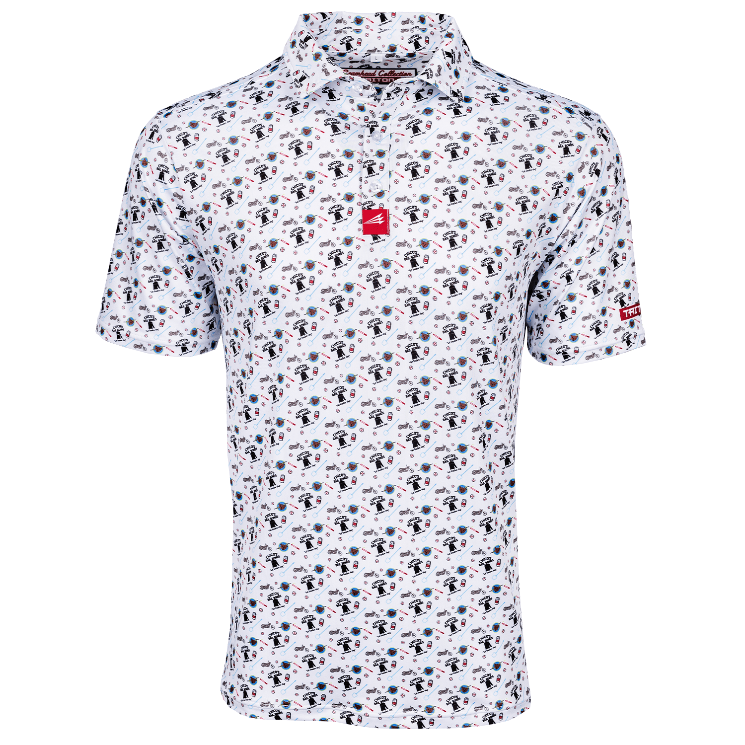 Bad News Bears Baseball Lifestyle Golf Polo