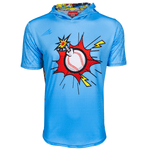 Comic Book Bombs HyperMAX Baseball Hoodie