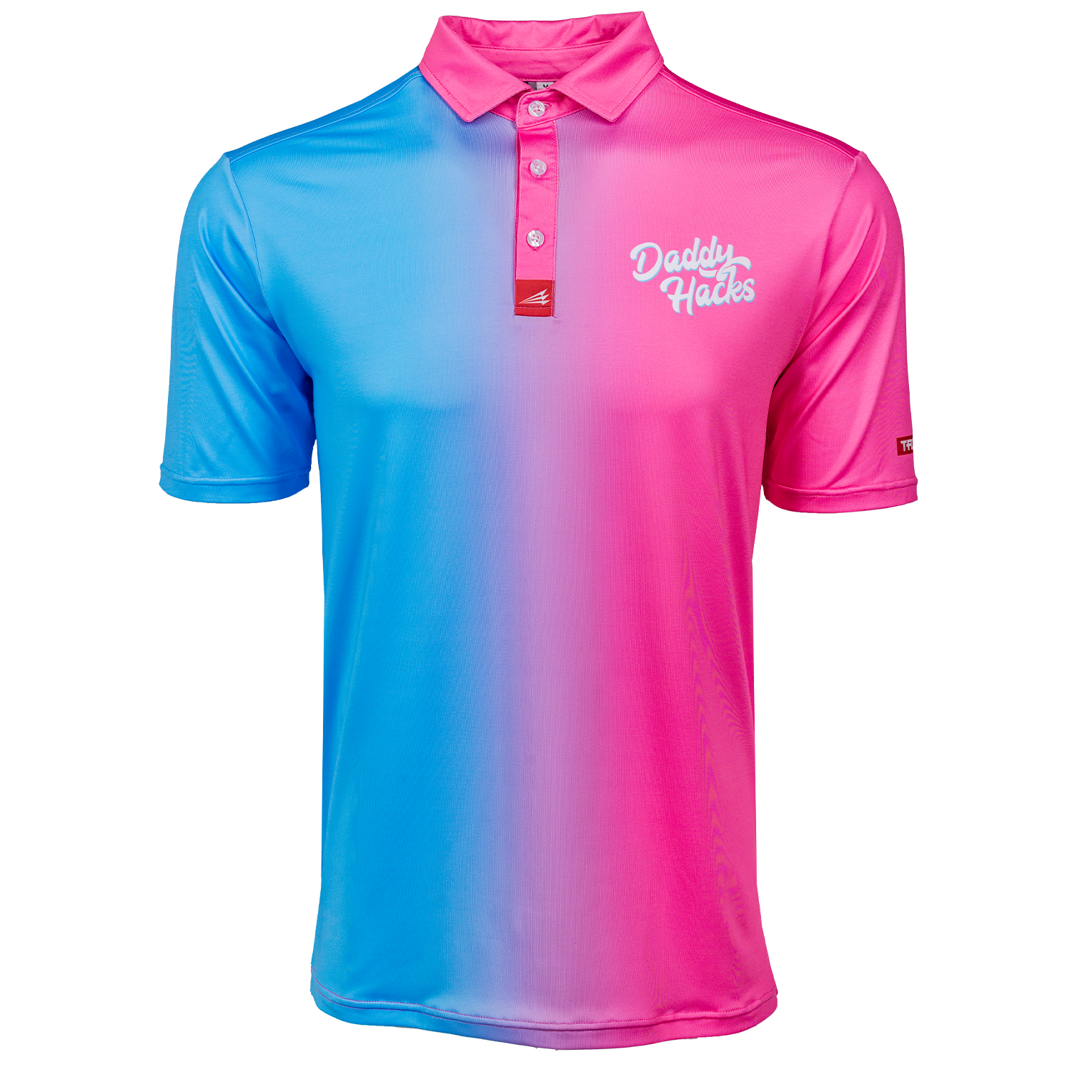 Daddy Hacks Seamhead Baseball Lifestyle Performance Polo