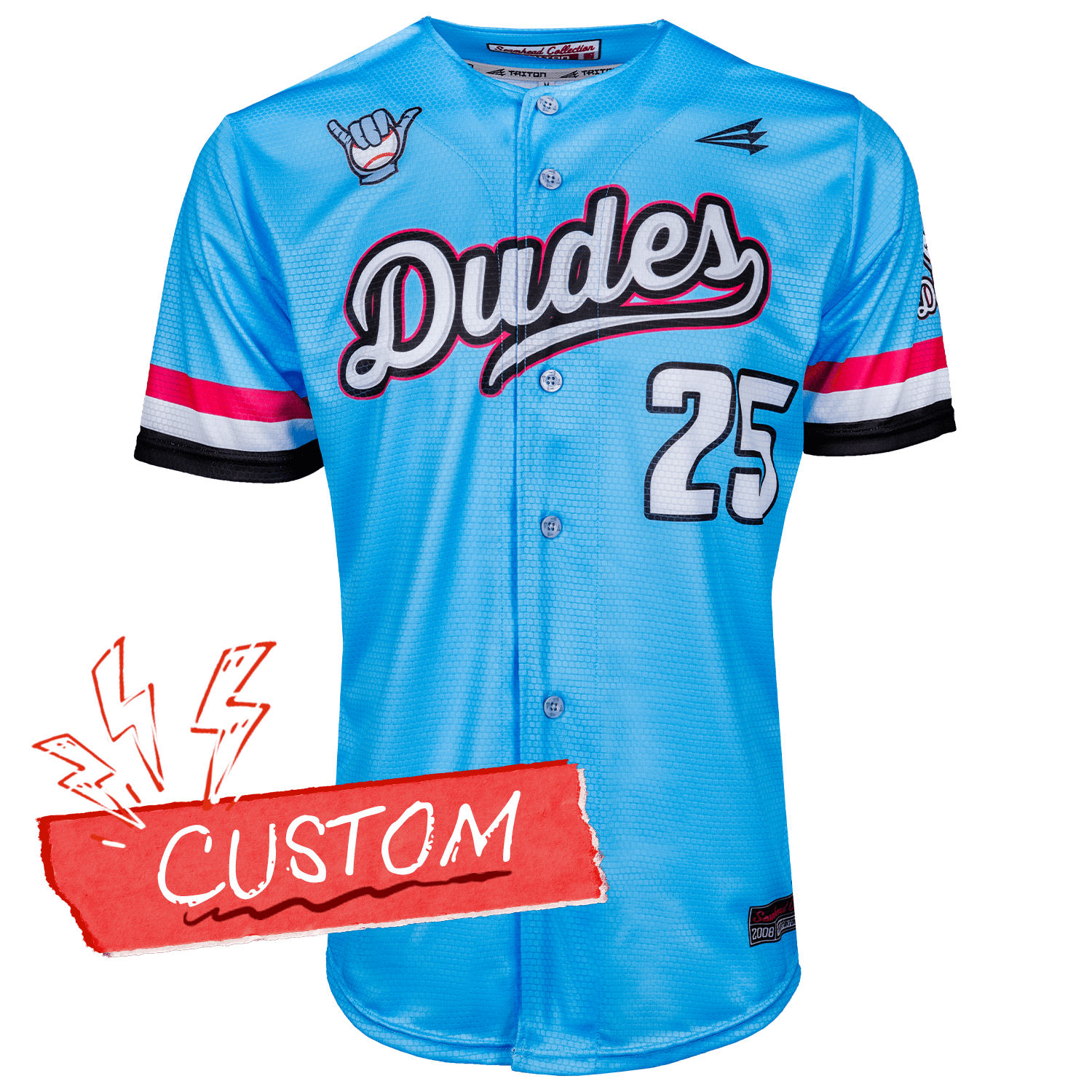 Dudes Lifestyle Baseball Jersey