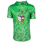 Chicken Jockeys Baseball HyperMAX Short Sleeve Hoodie