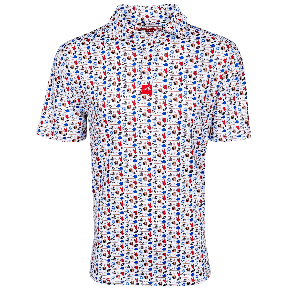 The Sandlot Bambino Movie Baseball Golf Polo