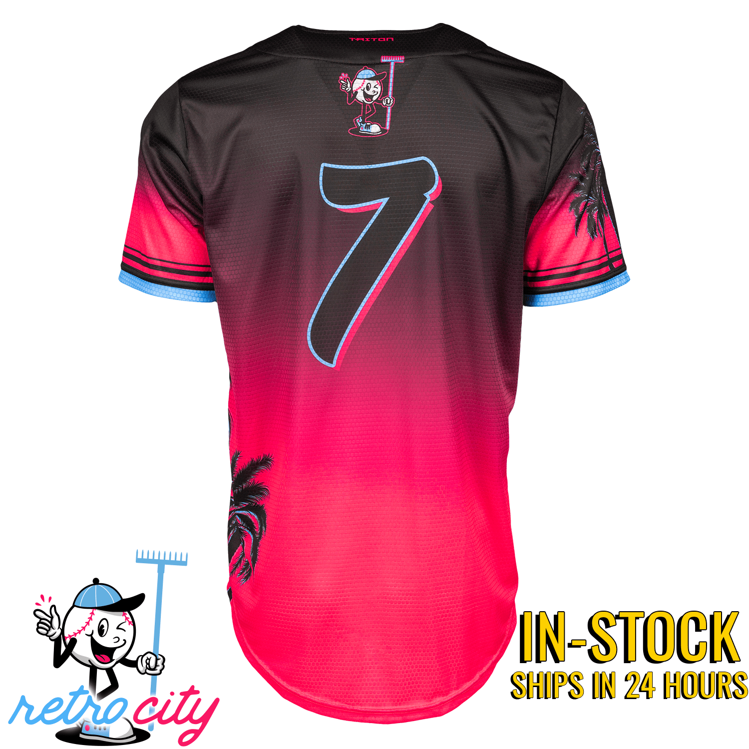 Wake and Rake Seamhead Collection Baseball Jersey *IN-STOCK*