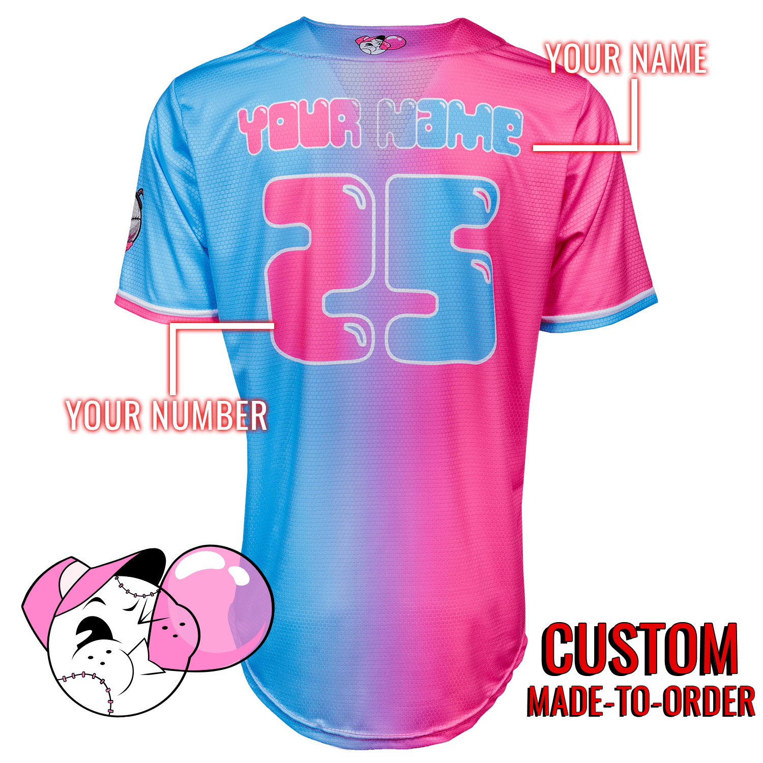 Bubblegum Boys Lifestyle Baseball Jersey