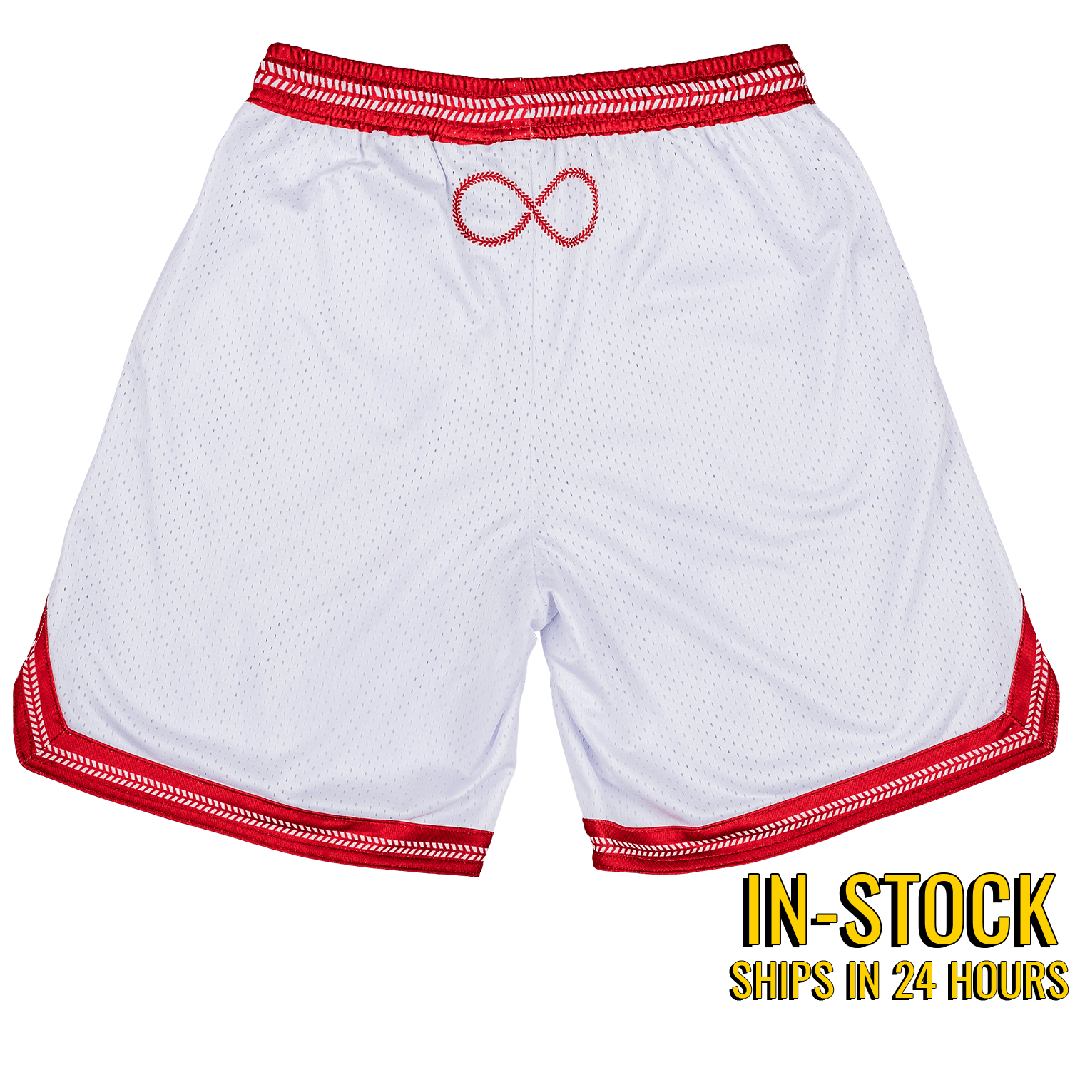 Baseball Seam Cross Retro Mesh Shorts *IN-STOCK*