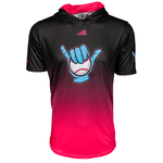 Baseball Dudes Pro Premier Shortsleeve Hoodie Pullover