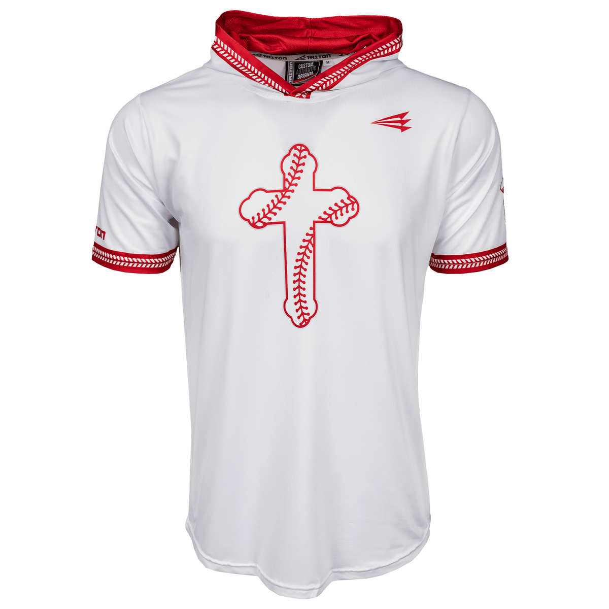 Baseball Seam Cross Pro Premier Shortsleeve Hoodie Pullover