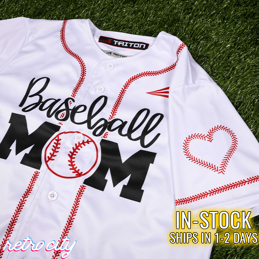 Baseball Mom Seamhead Collection Baseball Jersey *IN-STOCK*