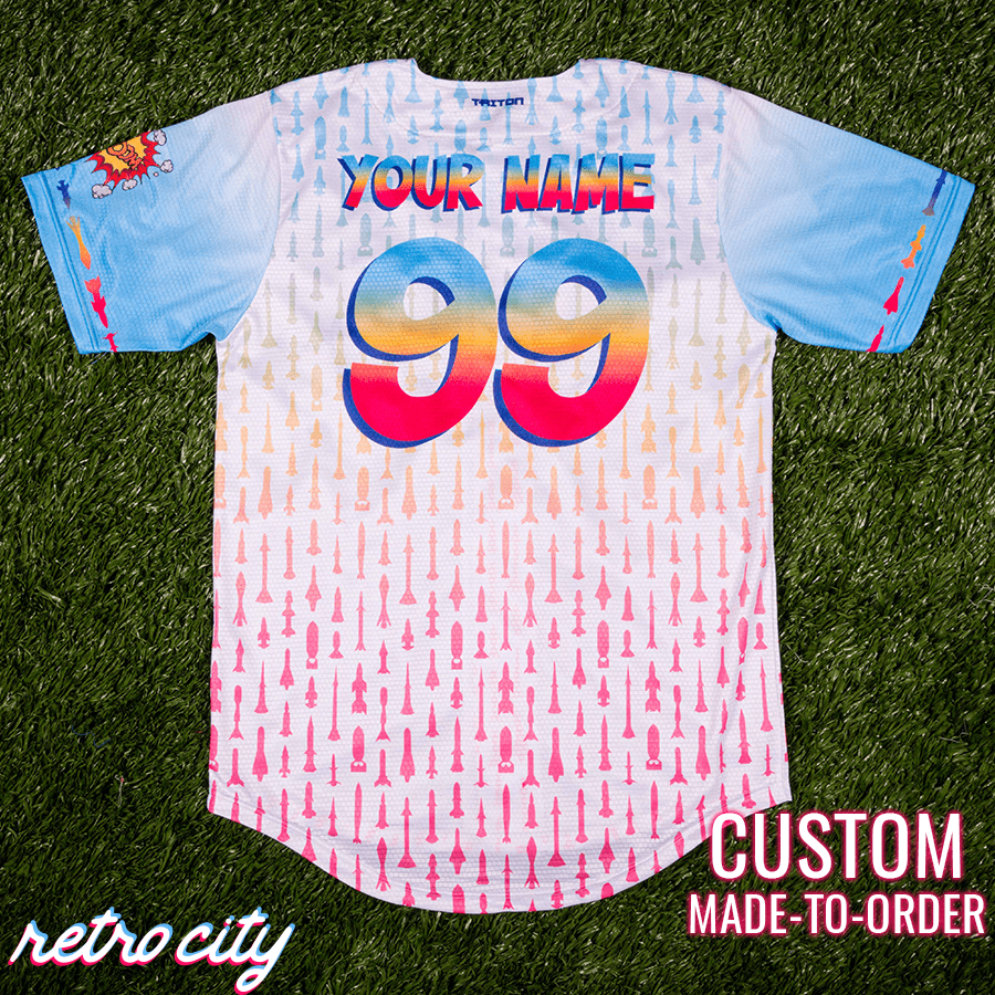 Piss Missile Seamhead Collection Baseball Jersey
