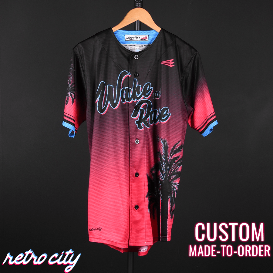 Wake and Rake Seamhead Collection Baseball Jersey