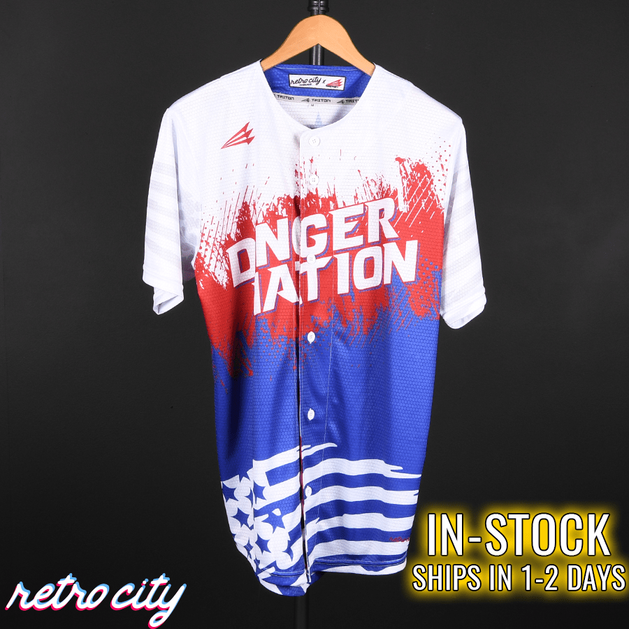 Dinger Nation Seamhead Collection Baseball Jersey *IN-STOCK*