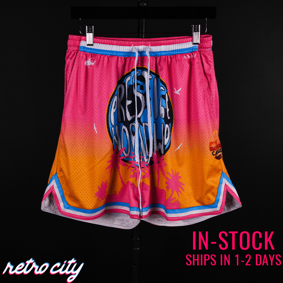 Triton Prestige Worldwide Step Brothers Retro Mesh Shorts