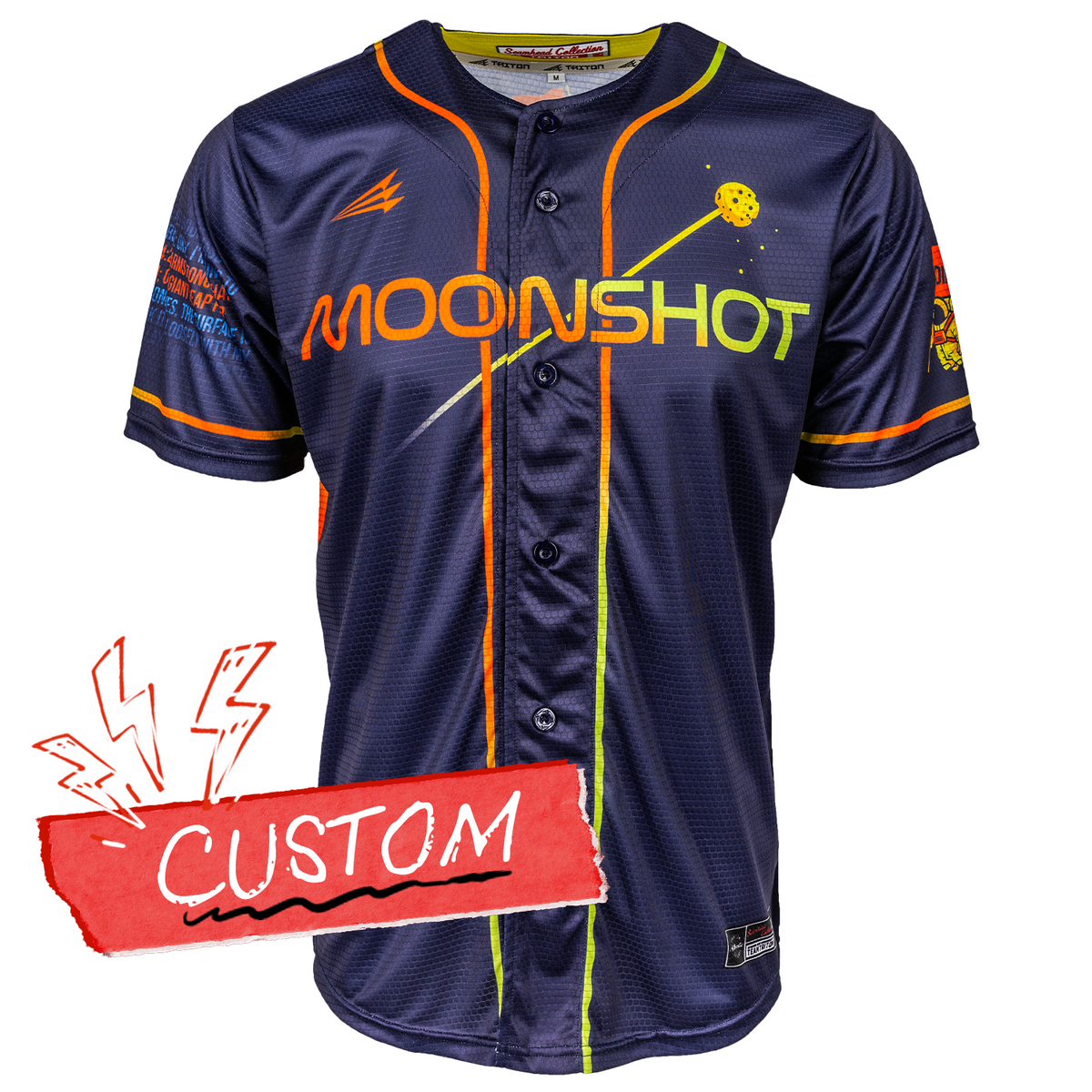 Moonshot Houston Astros City Connect Baseball Lifestyle Jersey NASA Triton