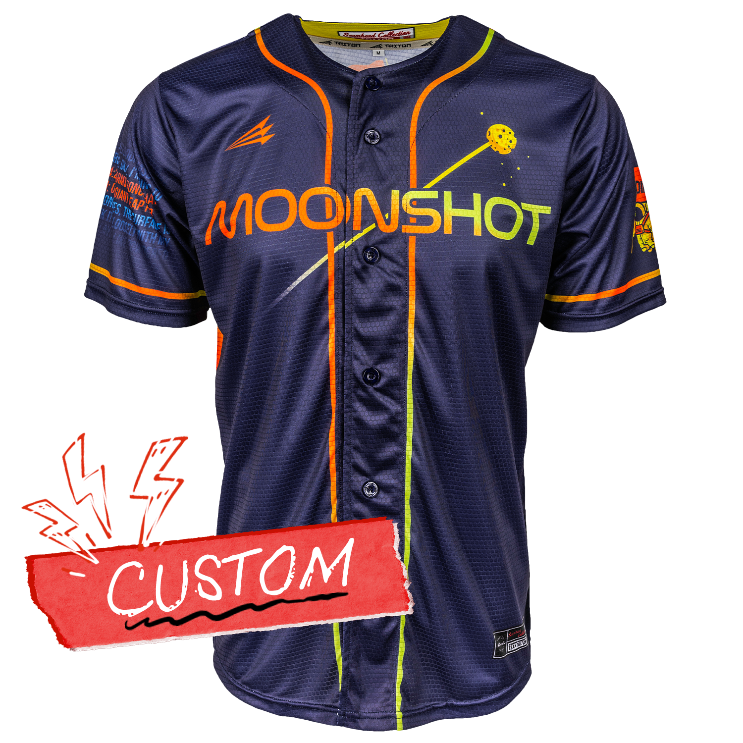 Moonshot Houston Astros City Connect Baseball Lifestyle Jersey NASA Triton