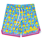 Beach Balls and Rubber Ducks Baseball Mesh Shorts