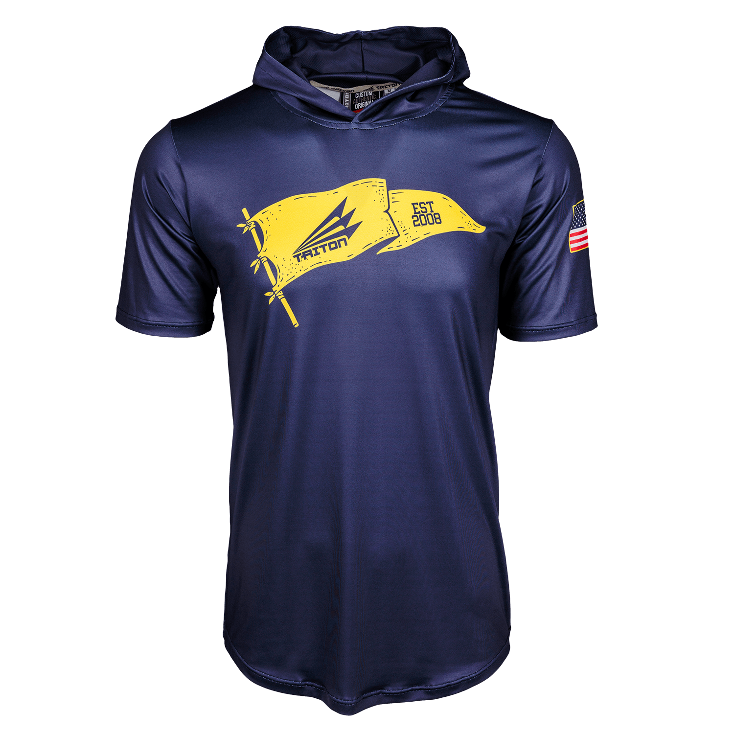 Triton EST 2008 Pro Premier Shortsleeve Hoodie Pullover