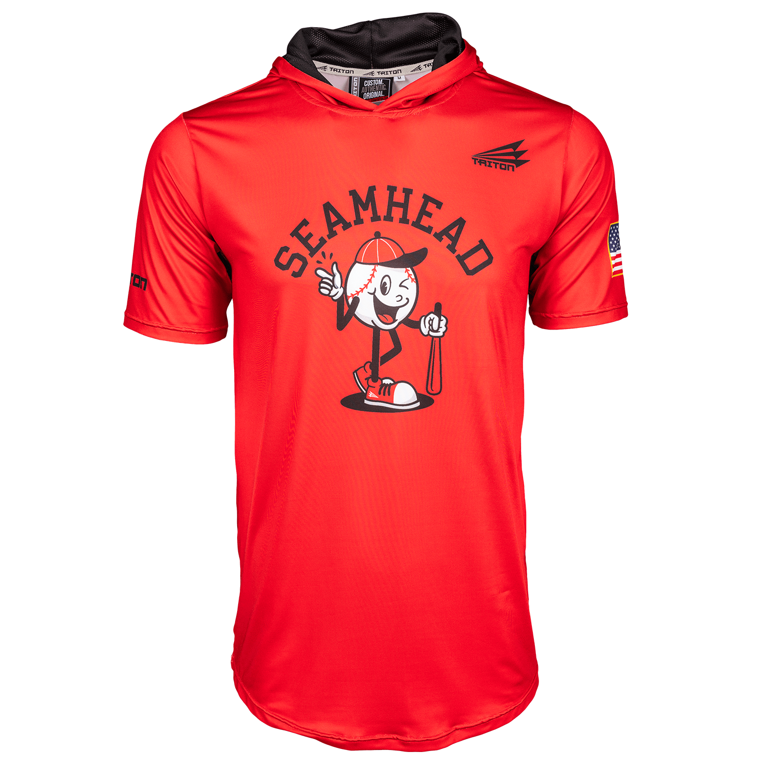 Triton Seamhead Baseball Pro Premier Shortsleeve Hoodie Pullover