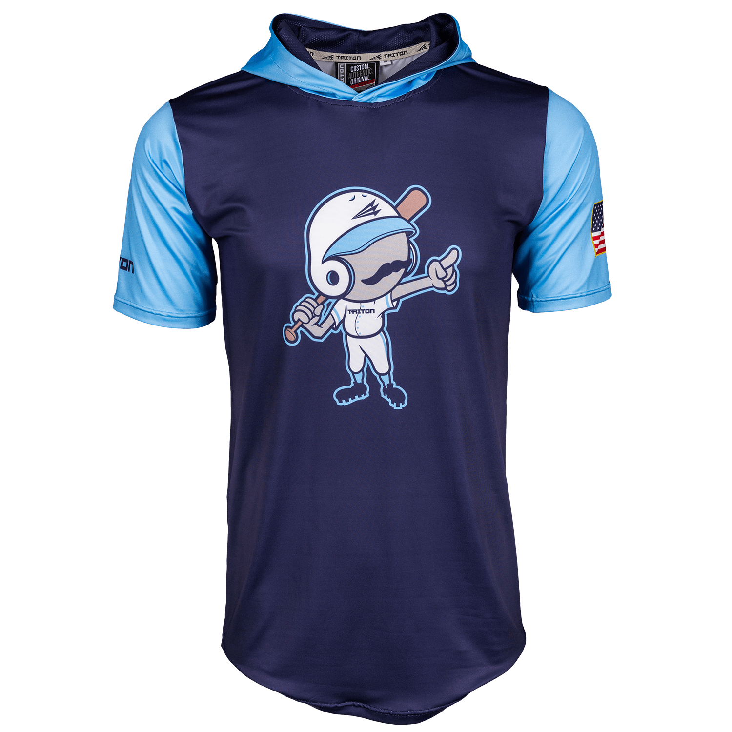 Triton Stacheman Pro Premier Shortsleeve Hoodie Pullover