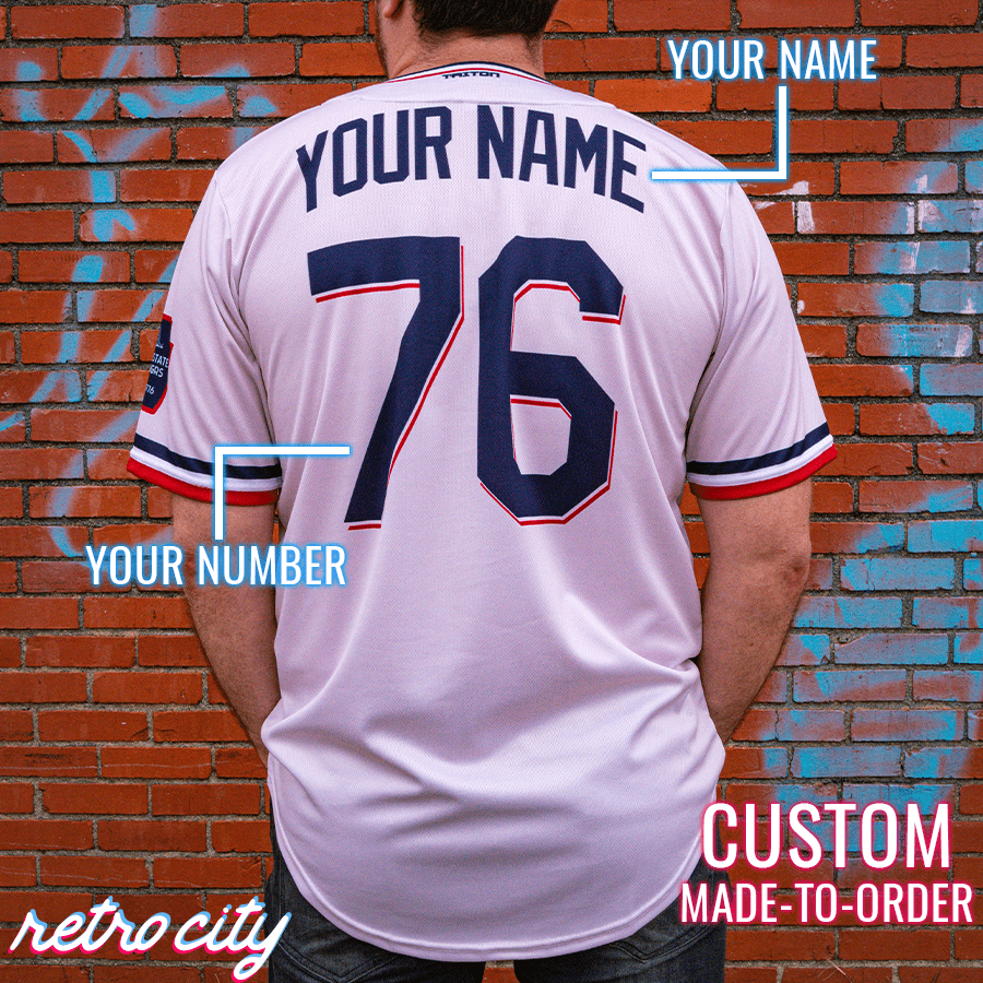 Dinger Season Seamhead Collection Baseball Jersey