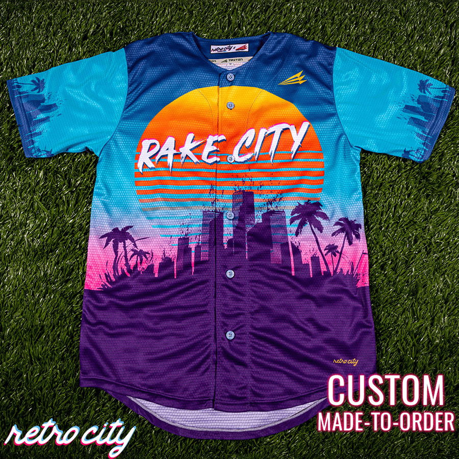 Rake City Seamhead Collection Baseball Jersey