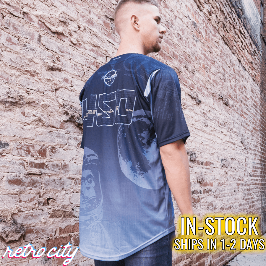 Moonshot NASA Seamhead Collection Baseball Jersey *IN-STOCK*