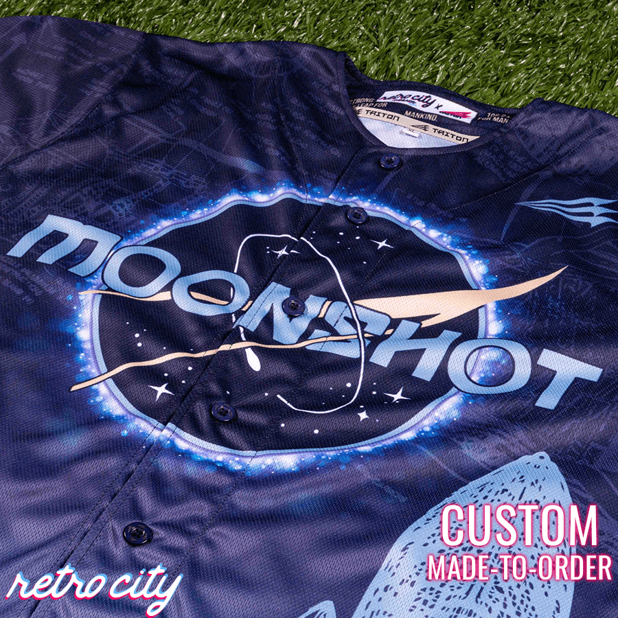 Moonshot NASA Seamhead Collection Baseball Jersey