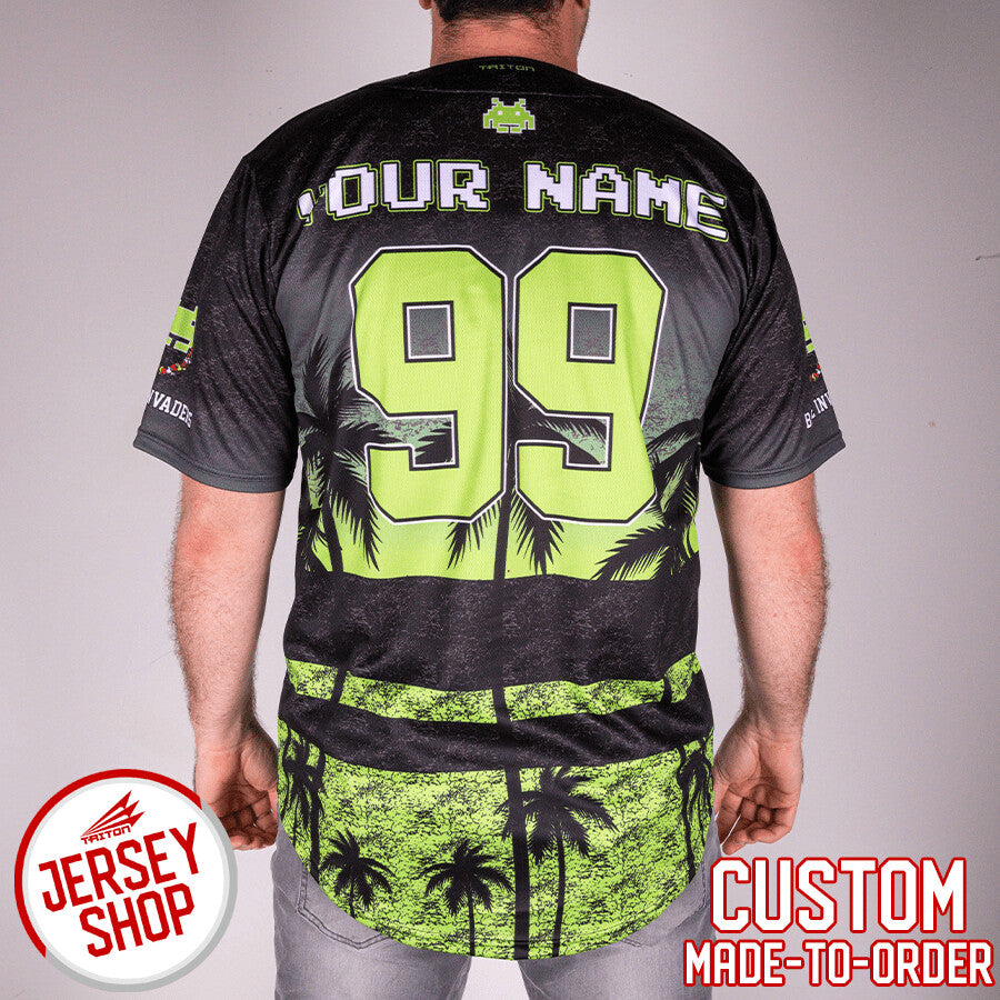 Base Invaders Custom Baseball Jersey