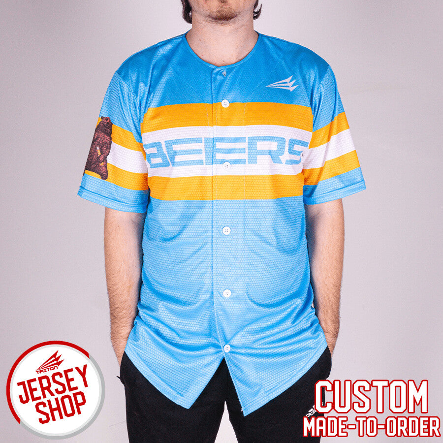 Bad News Beers Custom Baseball Jersey