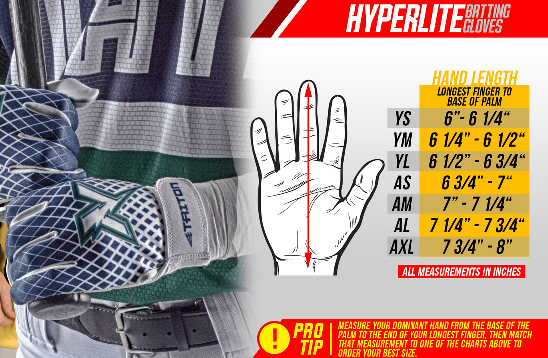Bomber HyperLite Batting Gloves
