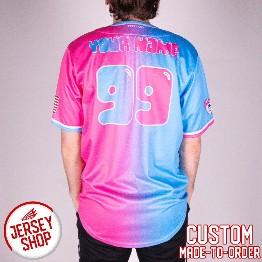 Bubblegum Boys Custom Baseball Jersey