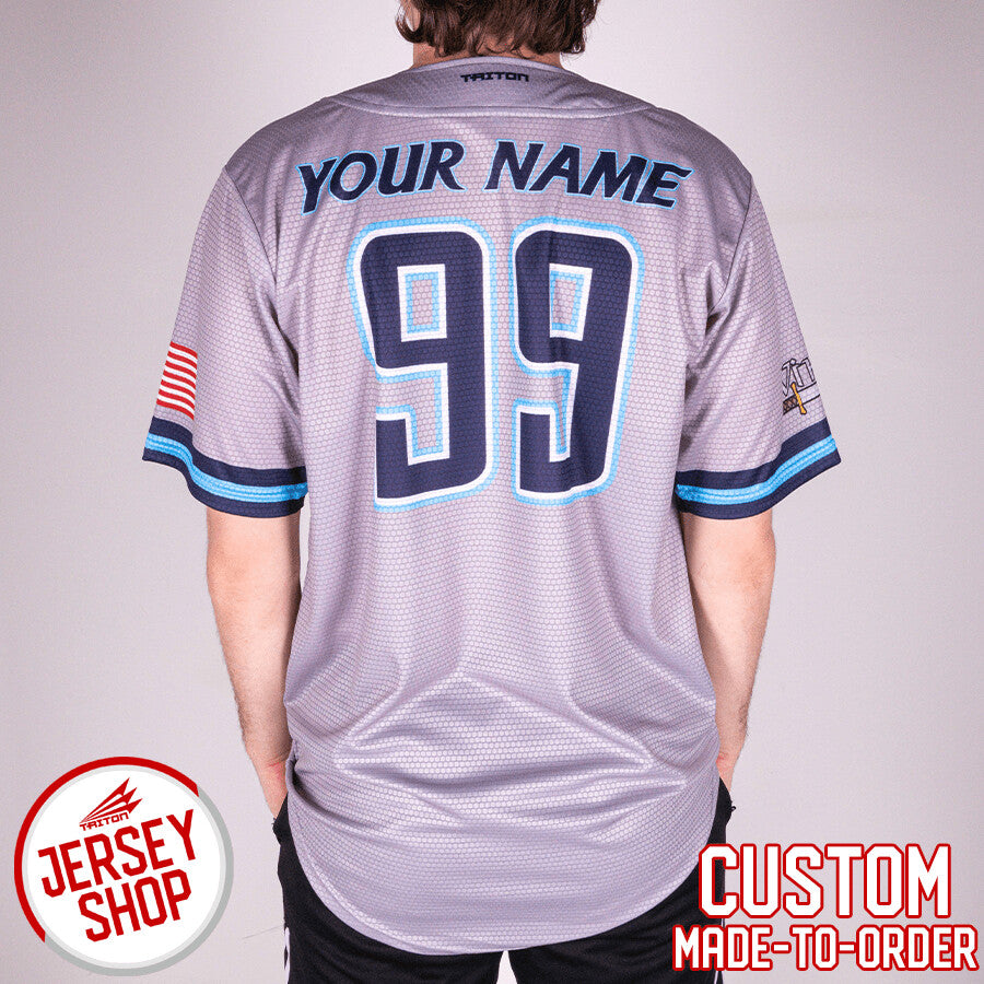 Lake Monsters Custom Baseball Jersey