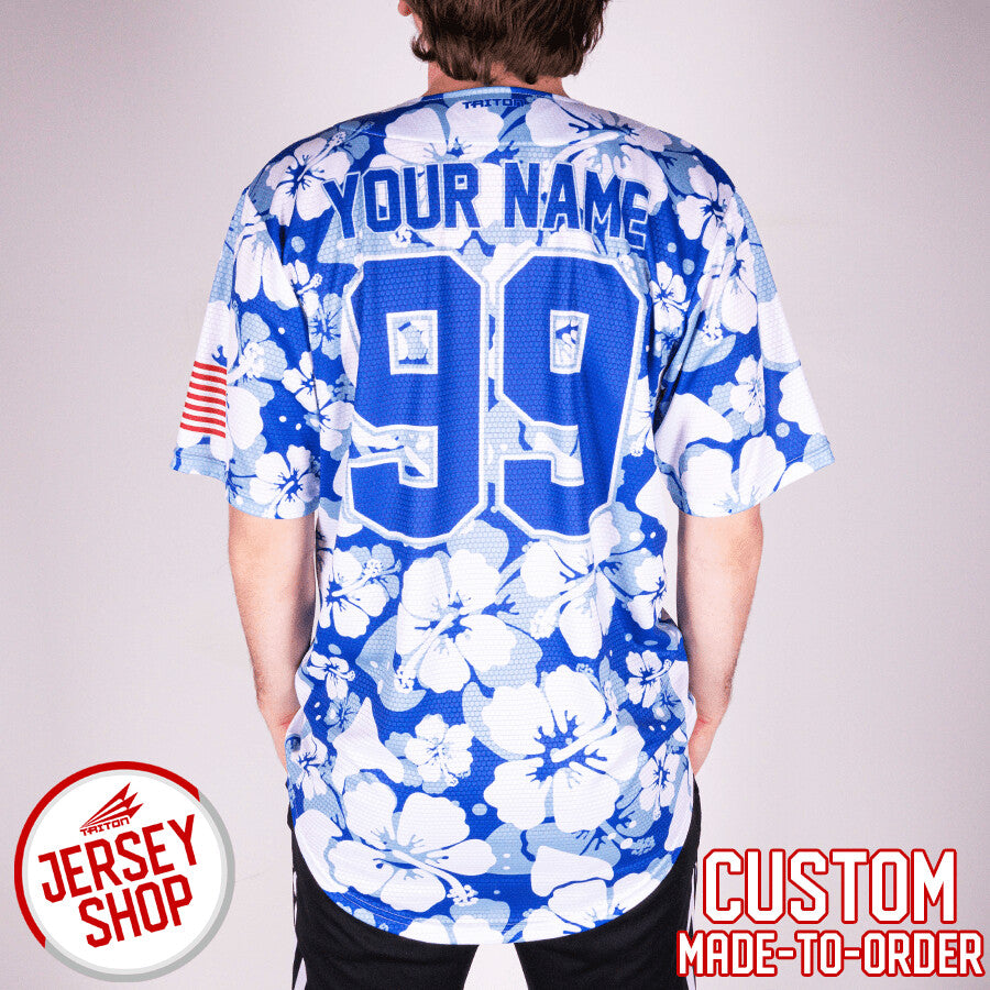 Salina Spikes 'Hawai'i' Custom Baseball Jersey