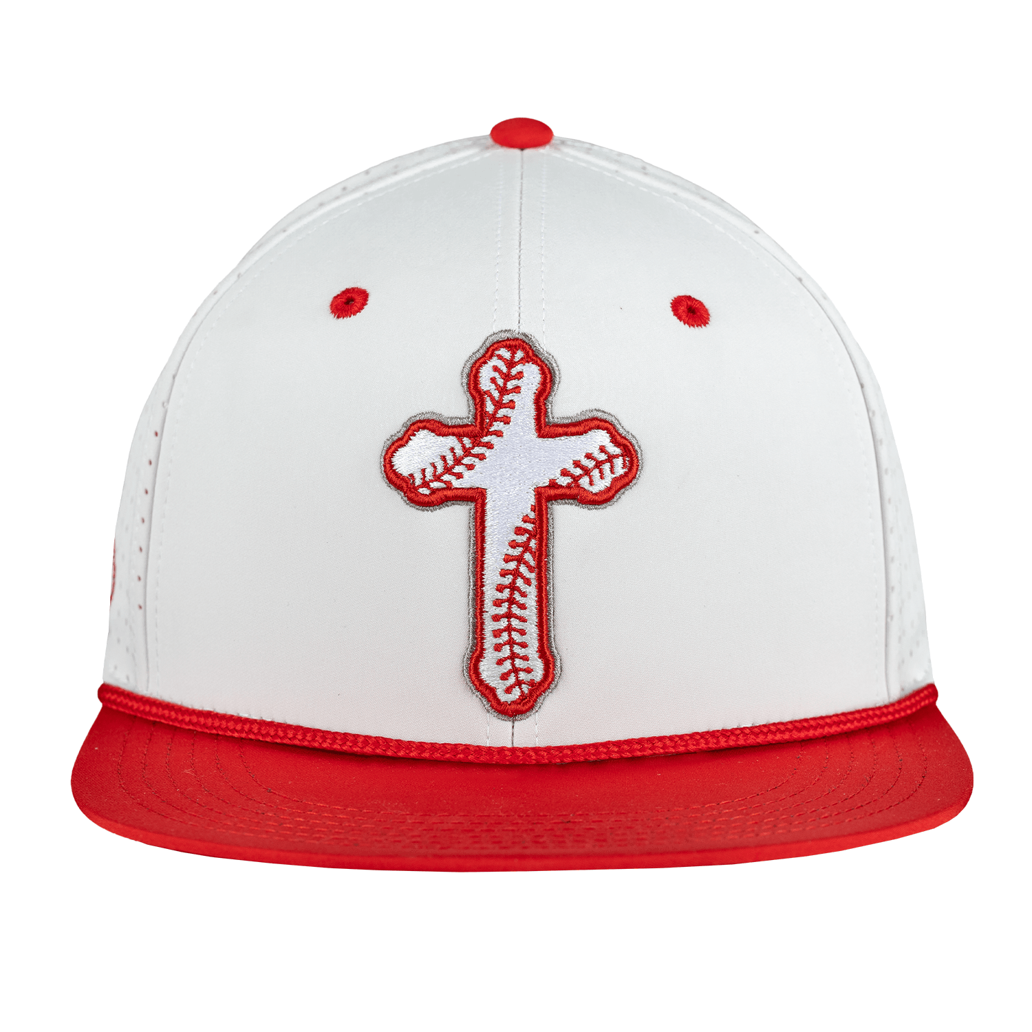 Seam Cross Snapback Rope Hat