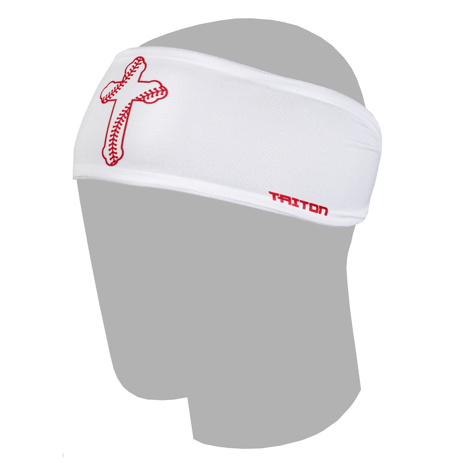 Baseball Seam Cross Christ Christianity Baseball Headband Head wrap