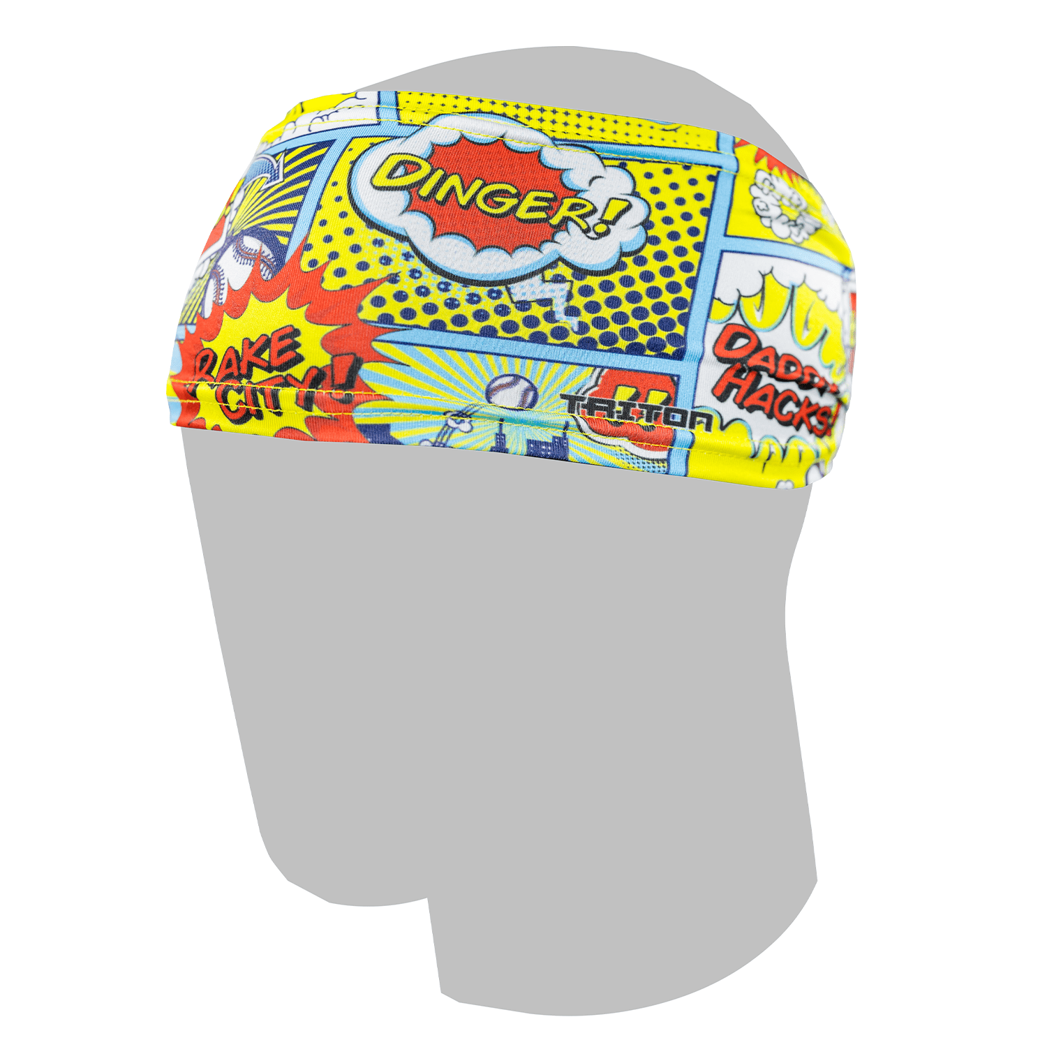 Comic Book Bombs Baseball HyperMAX Headband