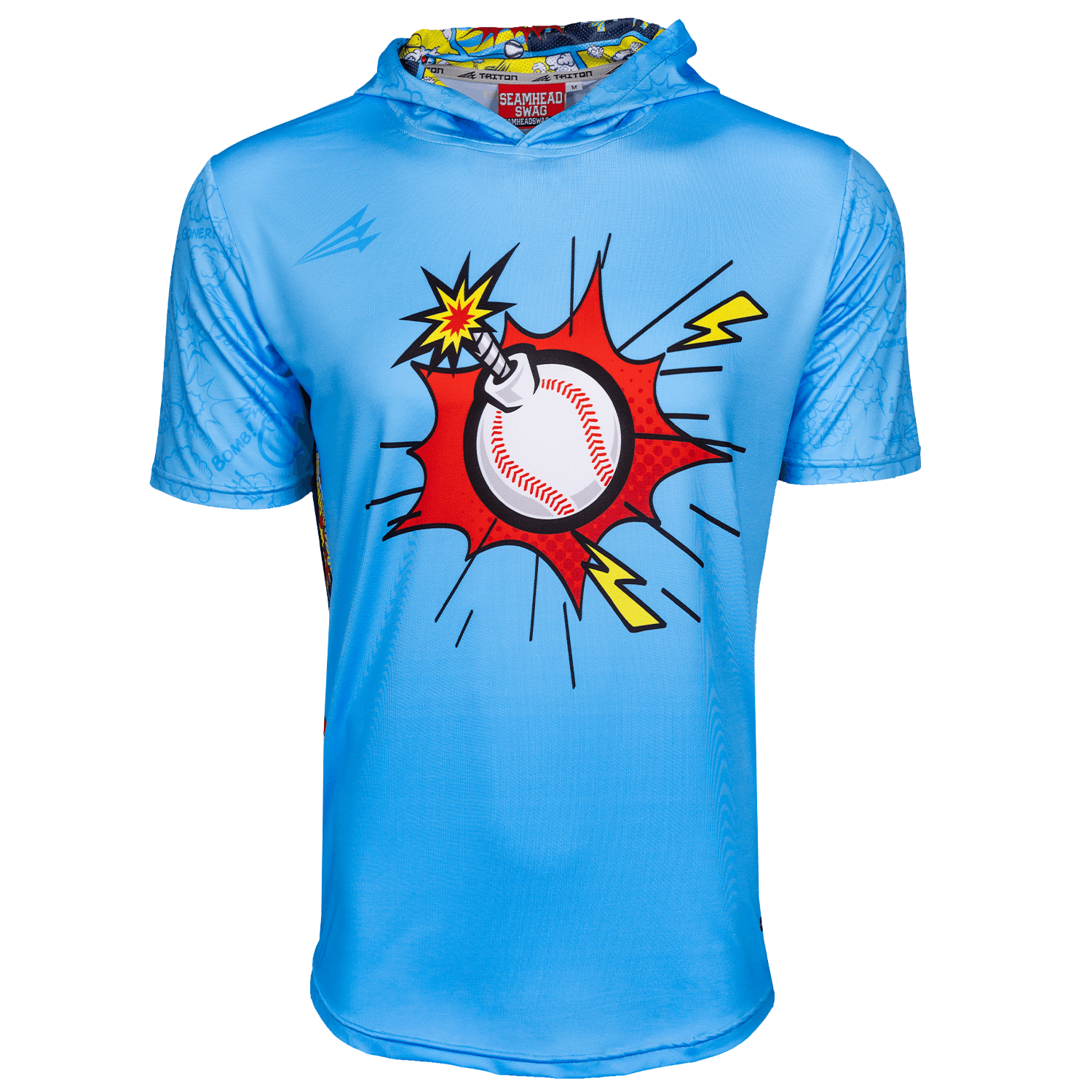 Comic Book Bombs HyperMAX Baseball Hoodie