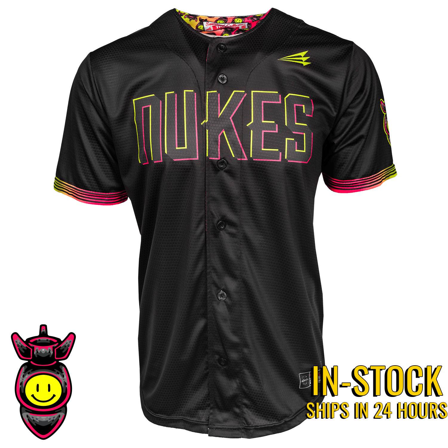 Nukes Seamhead Collection Baseball Lifestyle Jersey Shirt