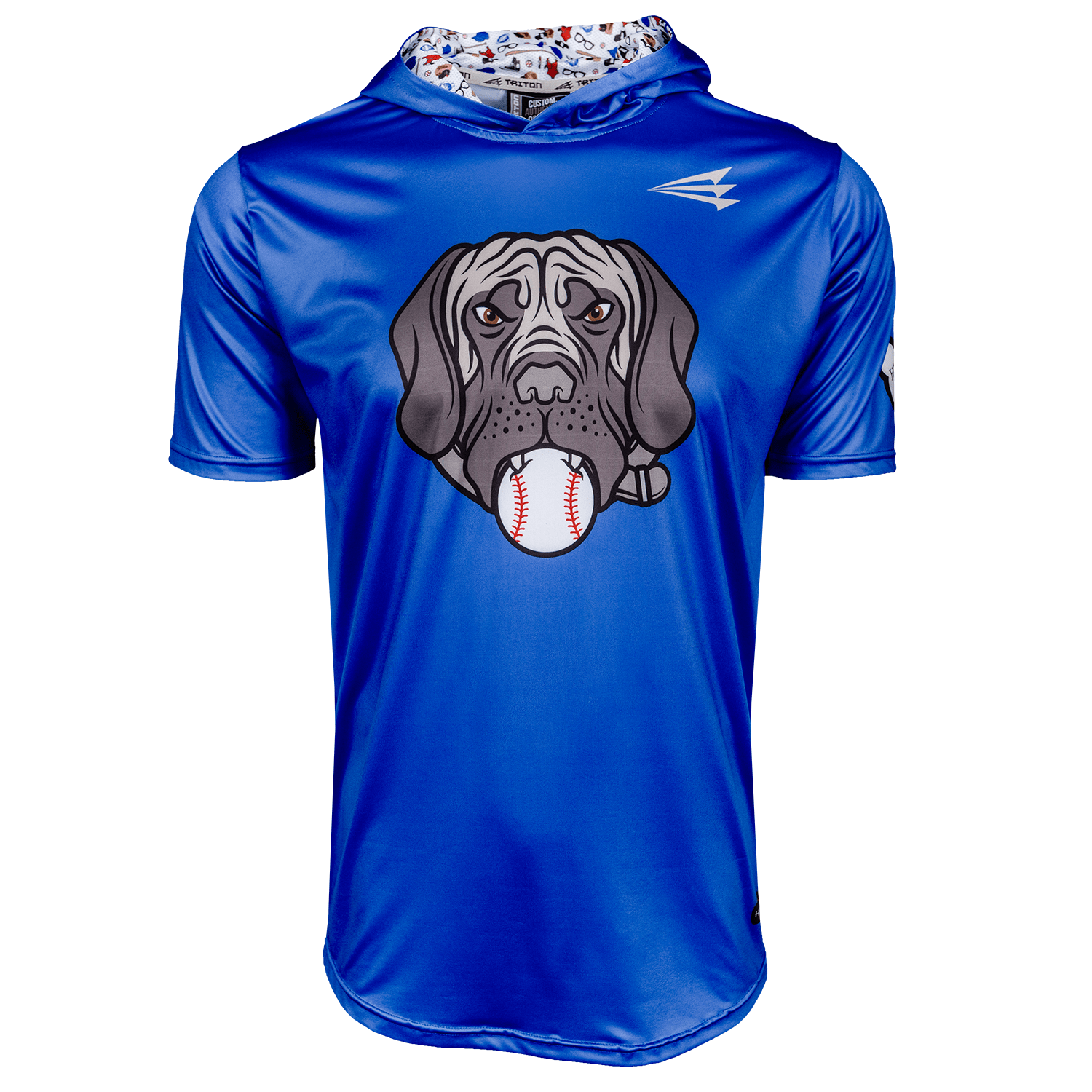Hercules Short Sleeve HyperMAX Baseball Hoodie