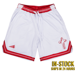 Baseball Seam Cross Retro Baseball Lifestyle Mesh Shorts