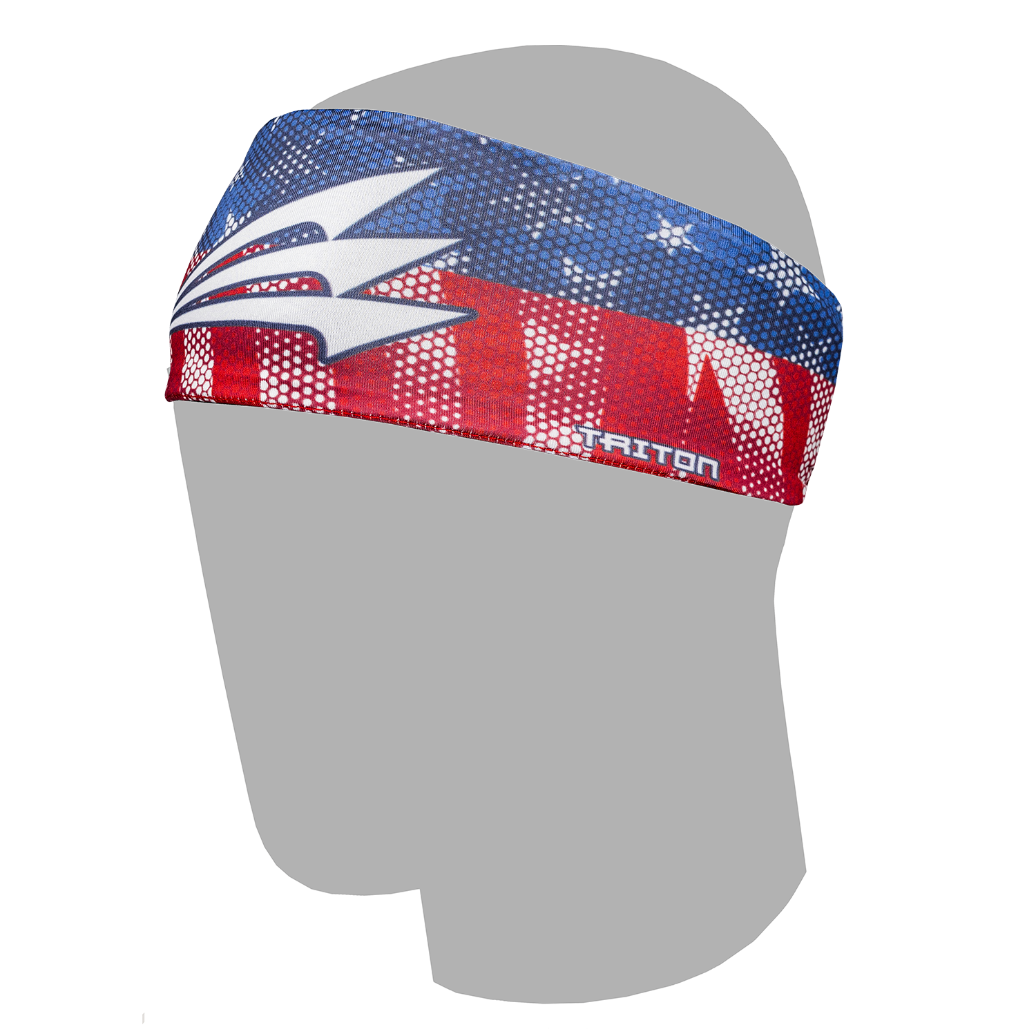 Triton Baseball USA America Patriotic Headband