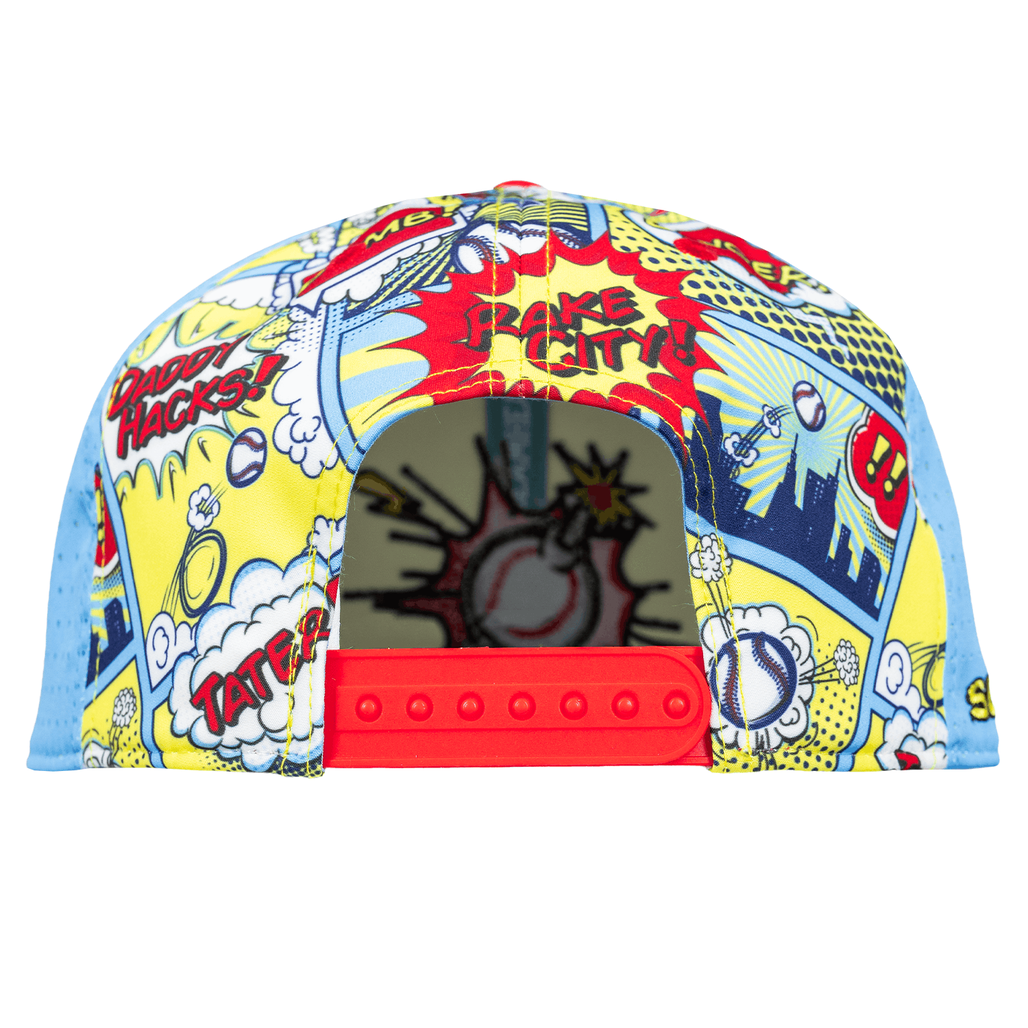 Comic Book Bombs Snapback Hat