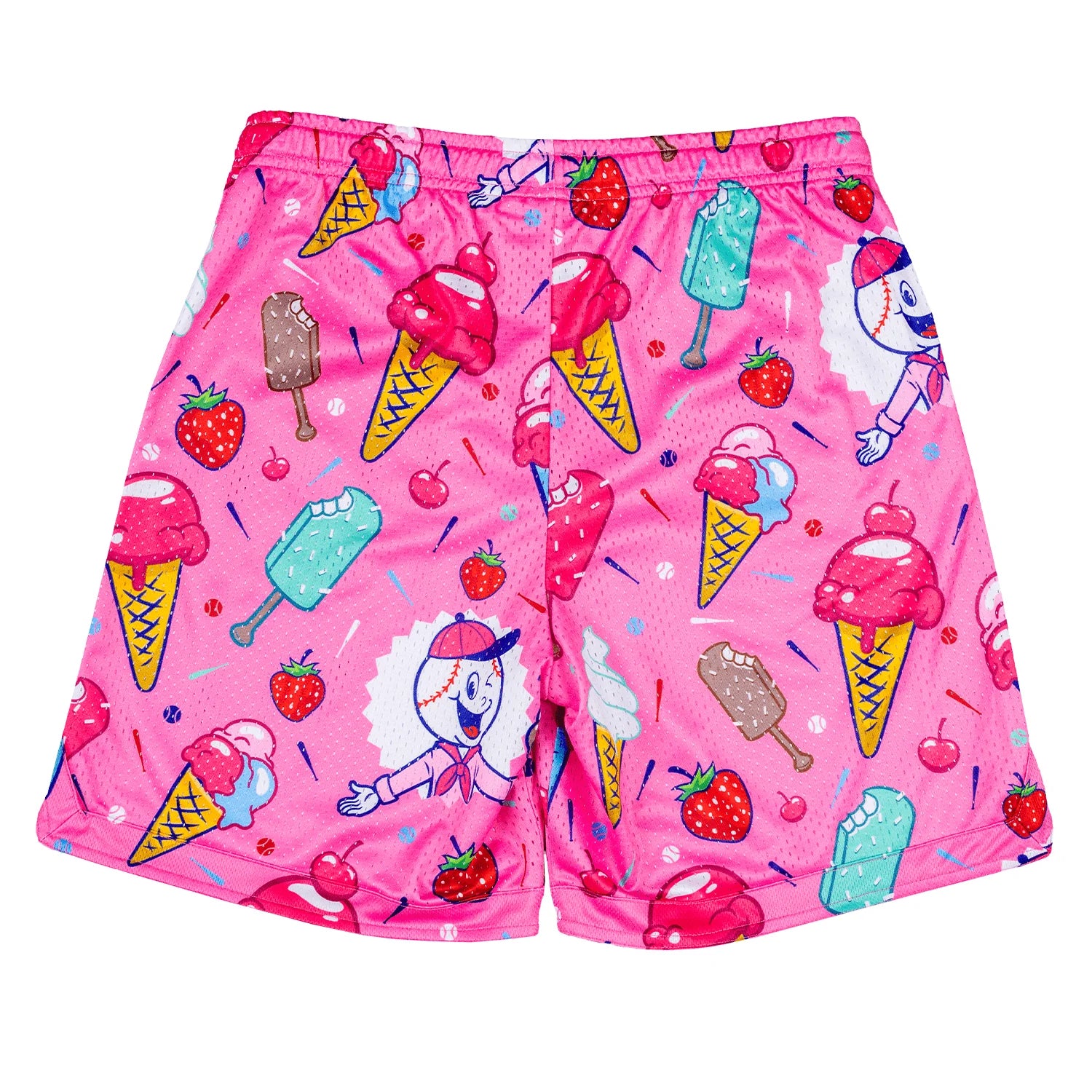 The Ice Cream Man Baseball Mesh Shorts