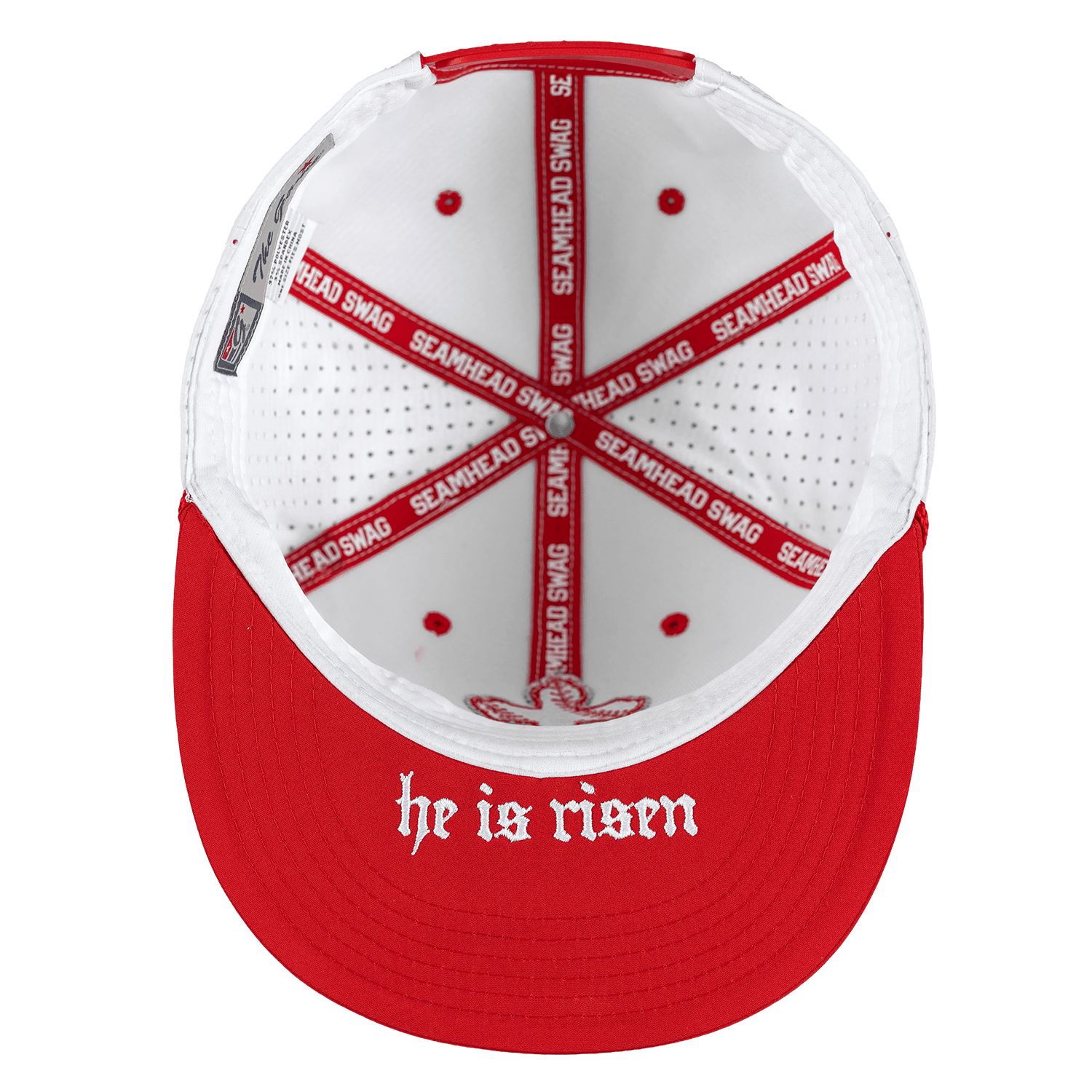Seam Cross Snapback Rope Hat