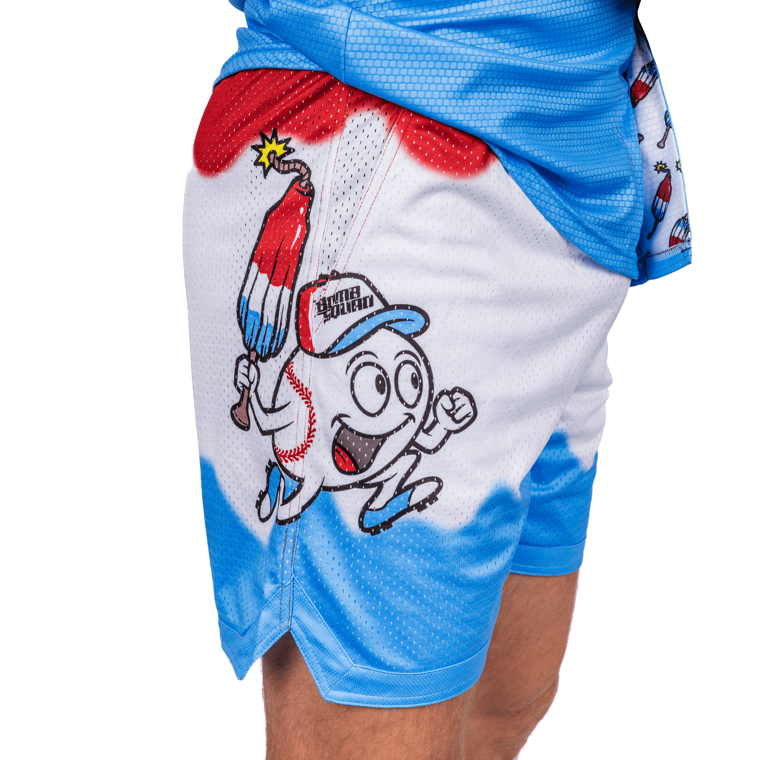 Bomb Squad Mesh Lifestyle Baseball Shorts *IN-STOCK*