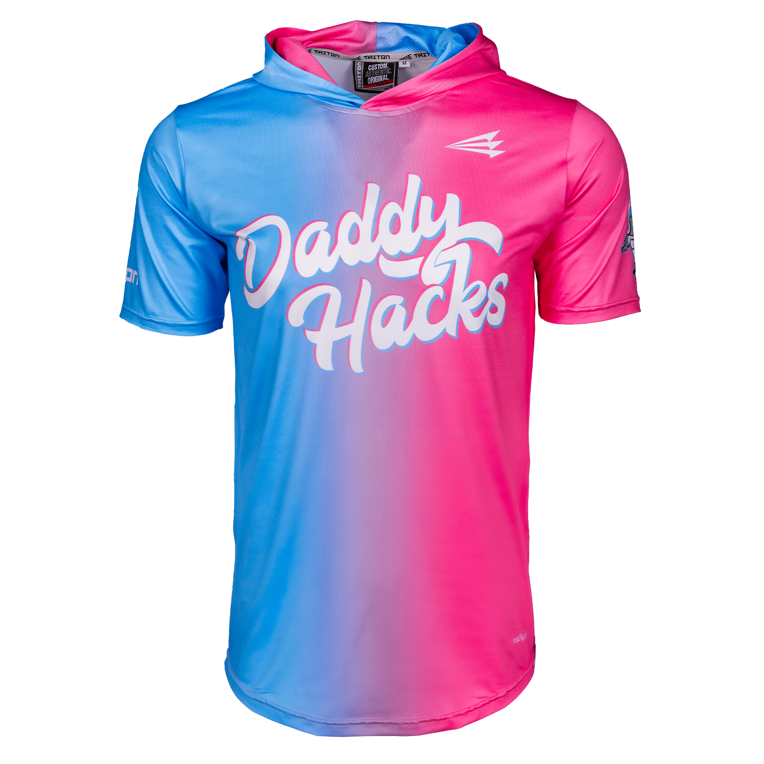 Daddy Hacks Triton Baseball Lifestyle Pullover Cotton Candy Hoodie