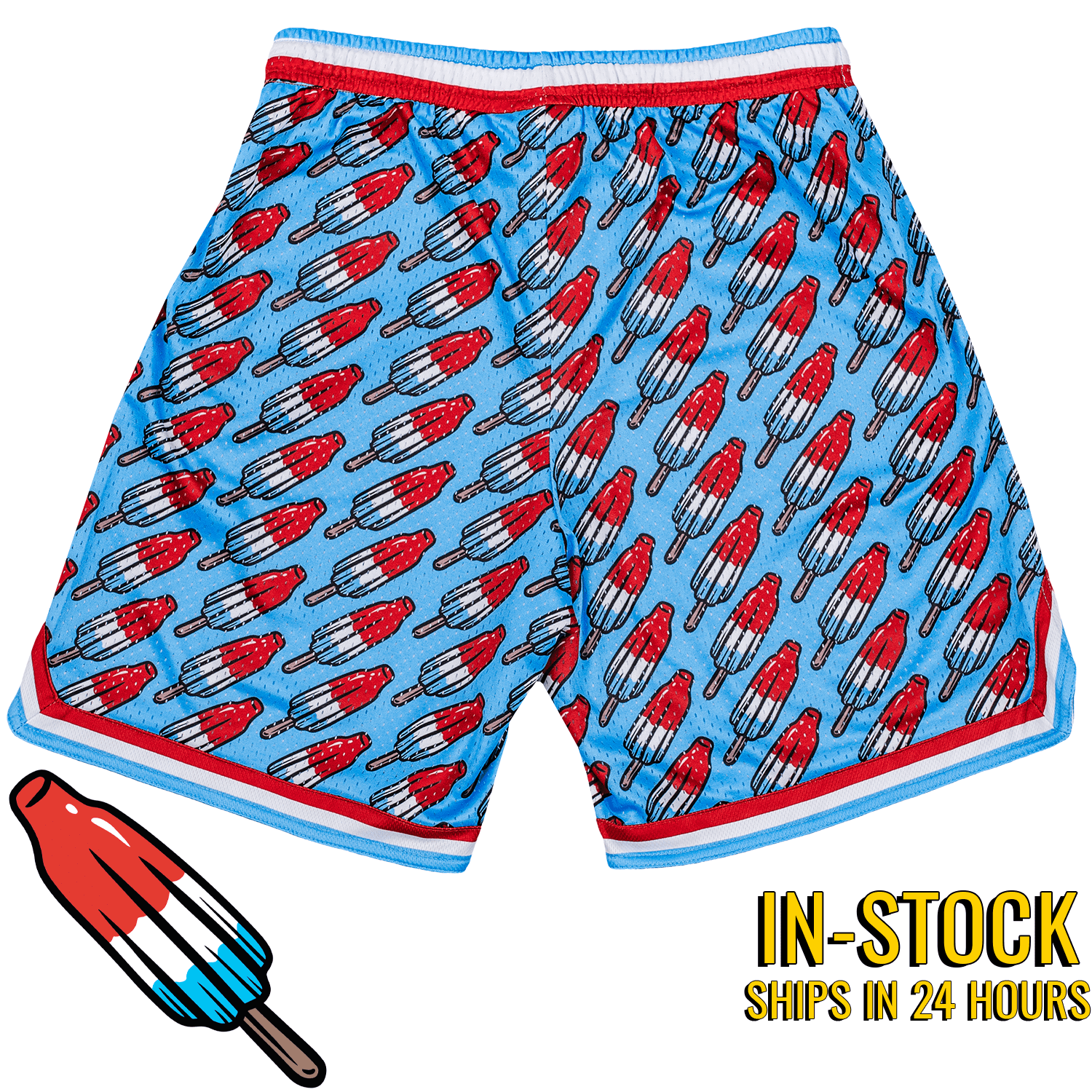 Freedom Pops Retro Mesh Shorts *IN-STOCK*