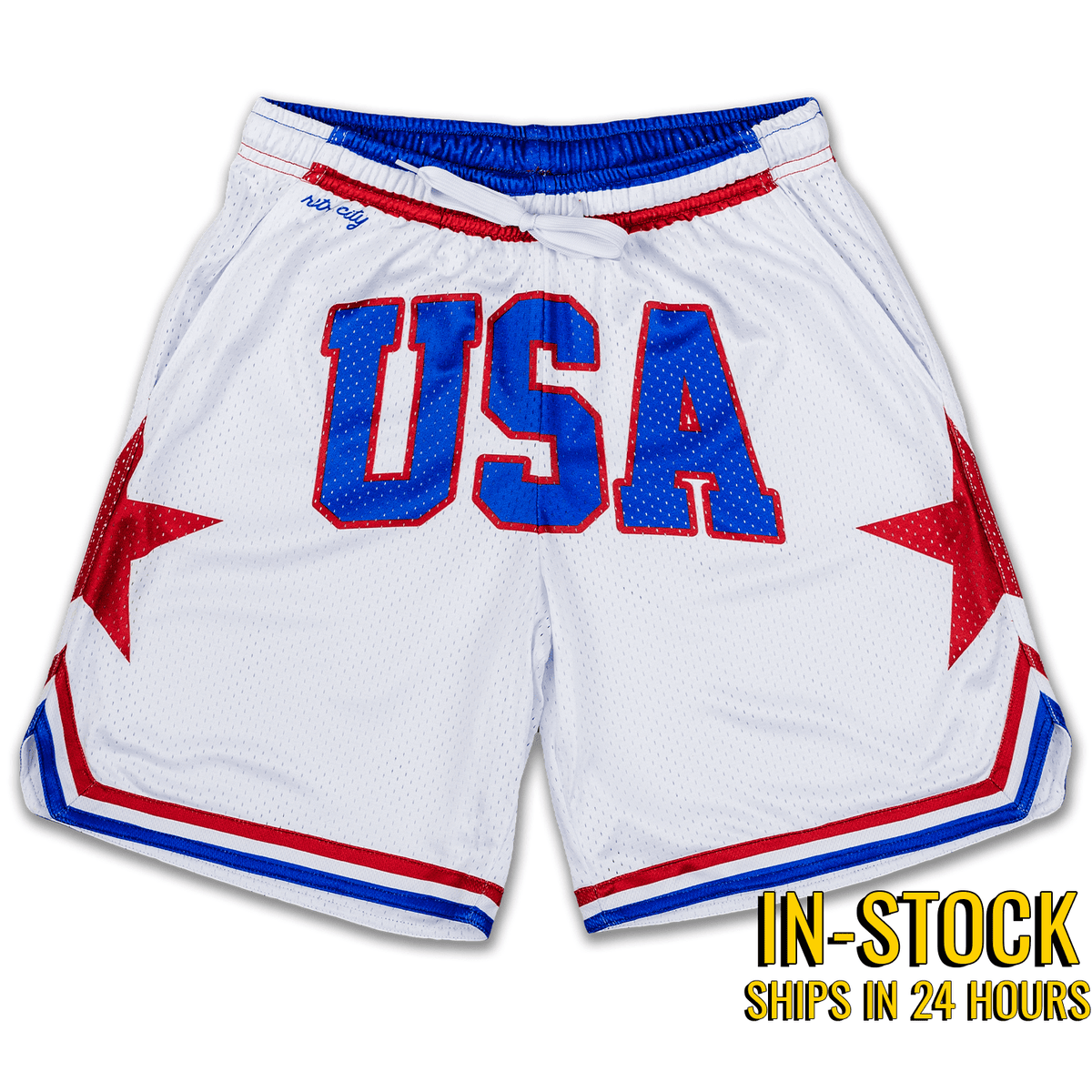 Triton USA Miracle On Ice Retro Mesh Shorts