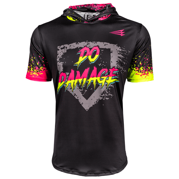 Do Damage Short Sleeve HyperMAX Baseball Hoodie