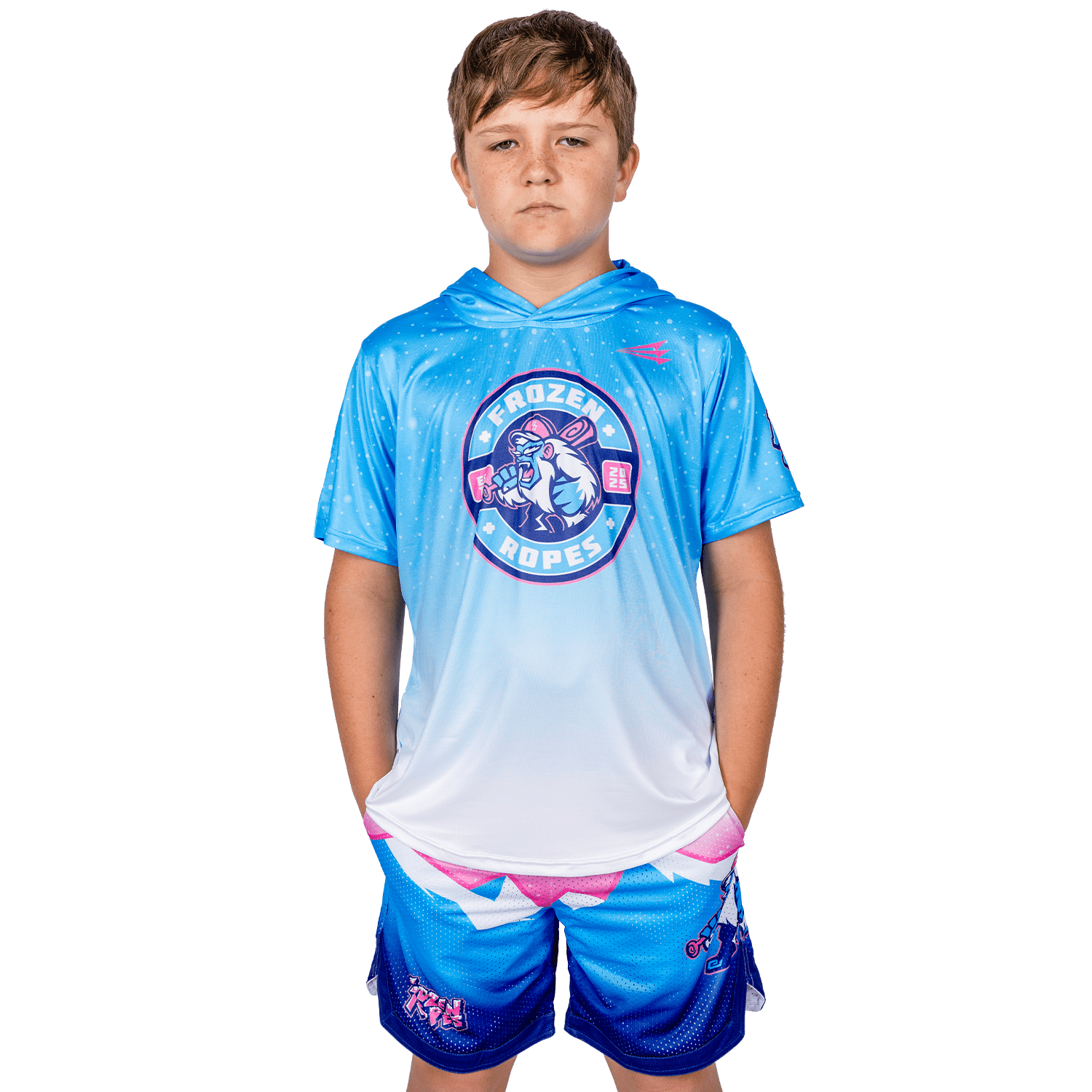 Frozen Ropes Yeti Short Sleeve HyperMAX Baseball Hoodie